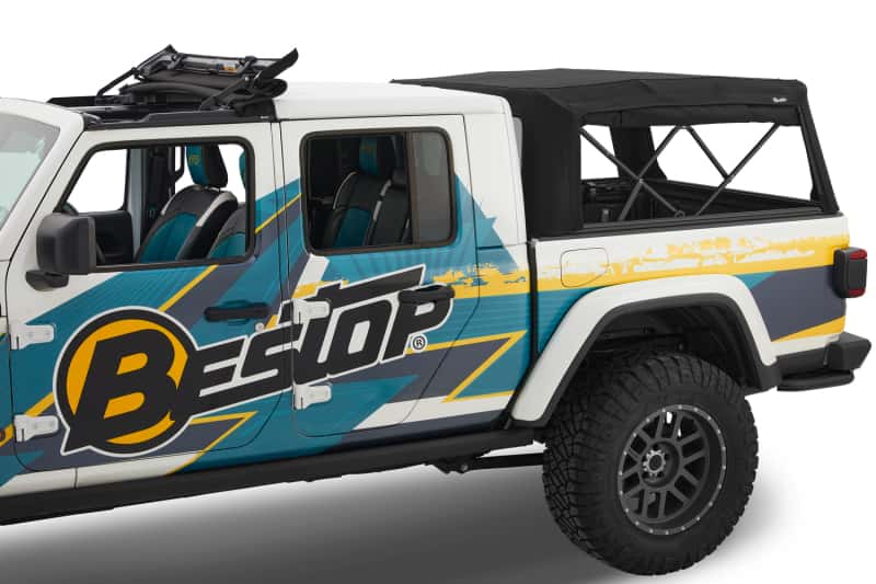 Bestop — Bestop 20-26 Jeep Gladiator For 5 Ft. Bed Supertop For Truck 2 (Black Diamond)
Supertop for Truck 2 - view 11