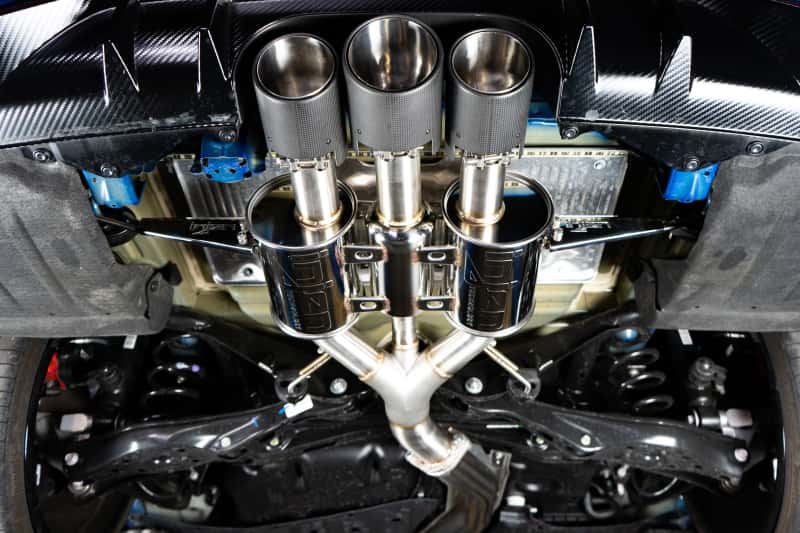 Injen — Injen 17-20 Honda Civic Type R 2.0L Turbo 3in 304SS Cat-Back Exhaust
Exhaust System - view 5