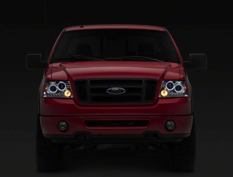 Raxiom — Raxiom 04-08 Ford F-150 Dual LED Halo Projector Headlights- Chrome Housing (Clear Lens)
Headlights - view 7