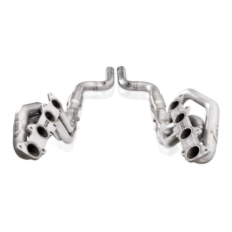 Stainless Works — Stainless Works 15-18 Ford Mustang GT Aftermarket Connect 2in Catted Headers
Exhaust System - view 4