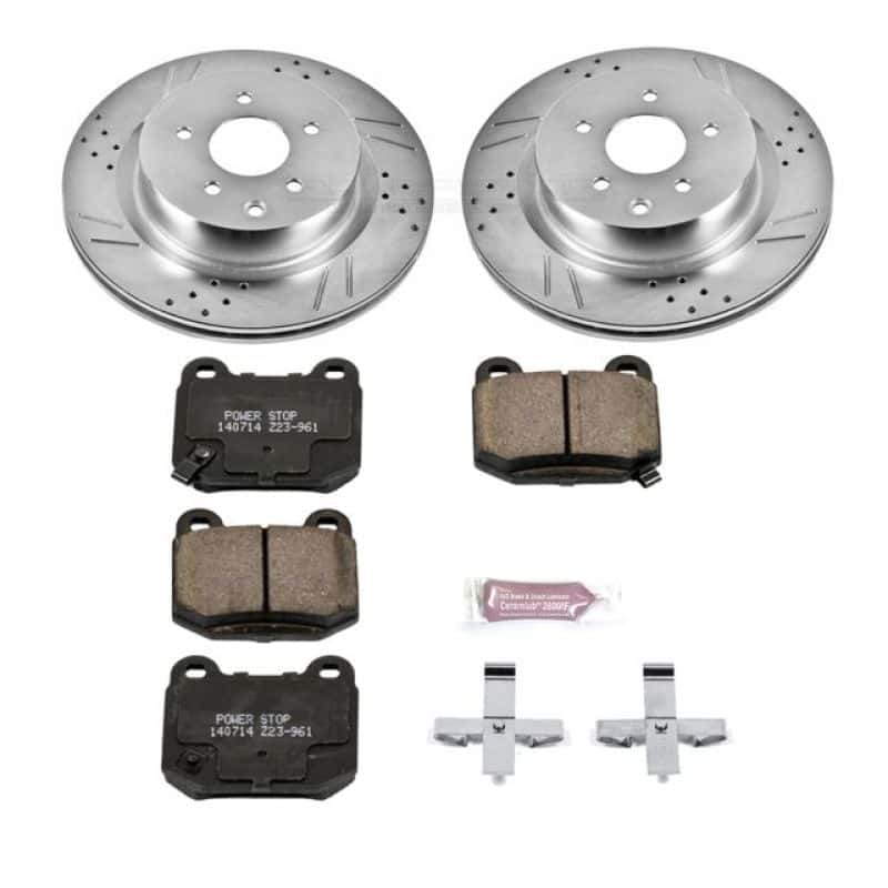 PowerStop — Power Stop 03-04 Infiniti G35 Rear Z23 Evolution Sport Brake Kit - view 1