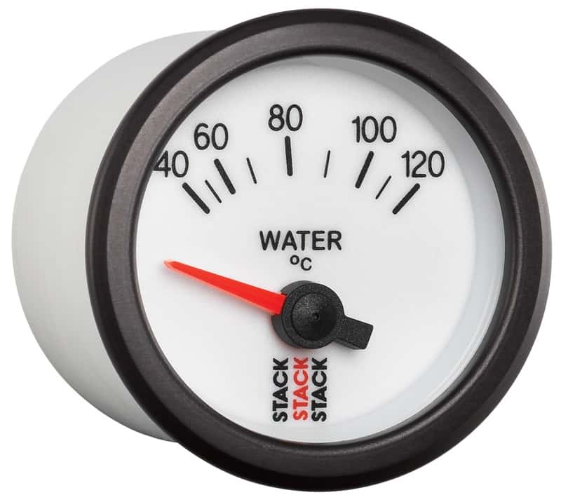 AutoMeter — Autometer Stack 52mm 40-120 Deg C M10 Male Electric Water Temp Gauge - White
Ga WTmp Elec Wt 120C - view 5