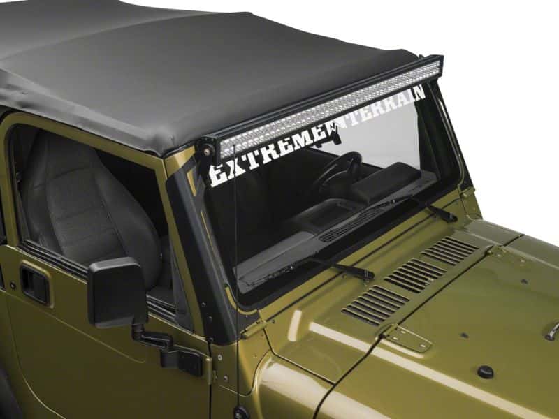 Raxiom — Raxiom 97-06 Jeep Wrangler TJ 50-In LED Light Bar Windshield Mount
Mount - view 2