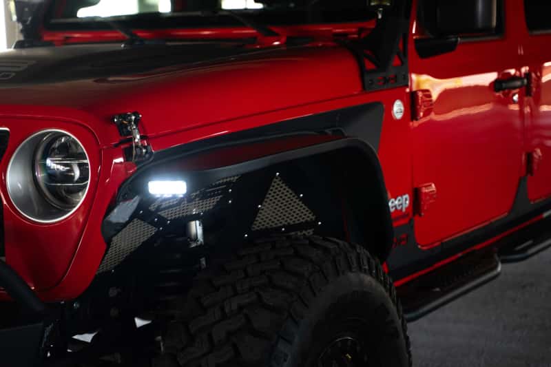 DV8 Offroad — DV8 Offroad 20-23 Jeep Gladiator JT Slim Fender Flares
Jeep Fender Flares - view 4