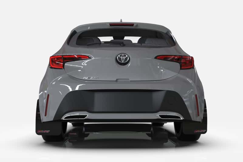 Rally Armor — Rally Armor 19-22 Hyundai Veloster N Black Mud Flap BCE Logo - view 5