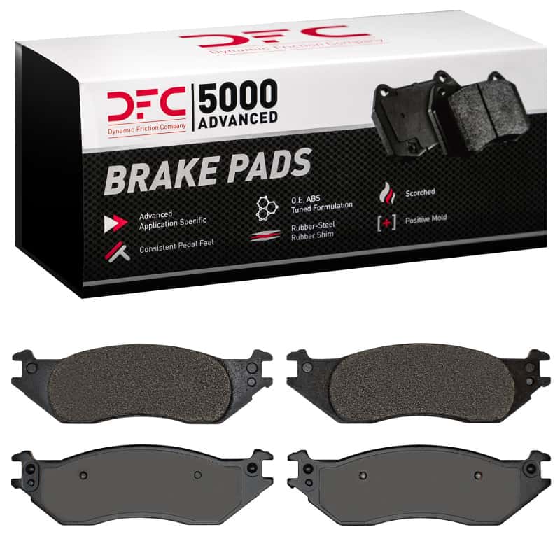 DFC — DFC 04-06 Ford E-150 Club Wagon Front 5000 Advanced Semi Metallic Brake Pads
DFC Brake Pad Set - view 1