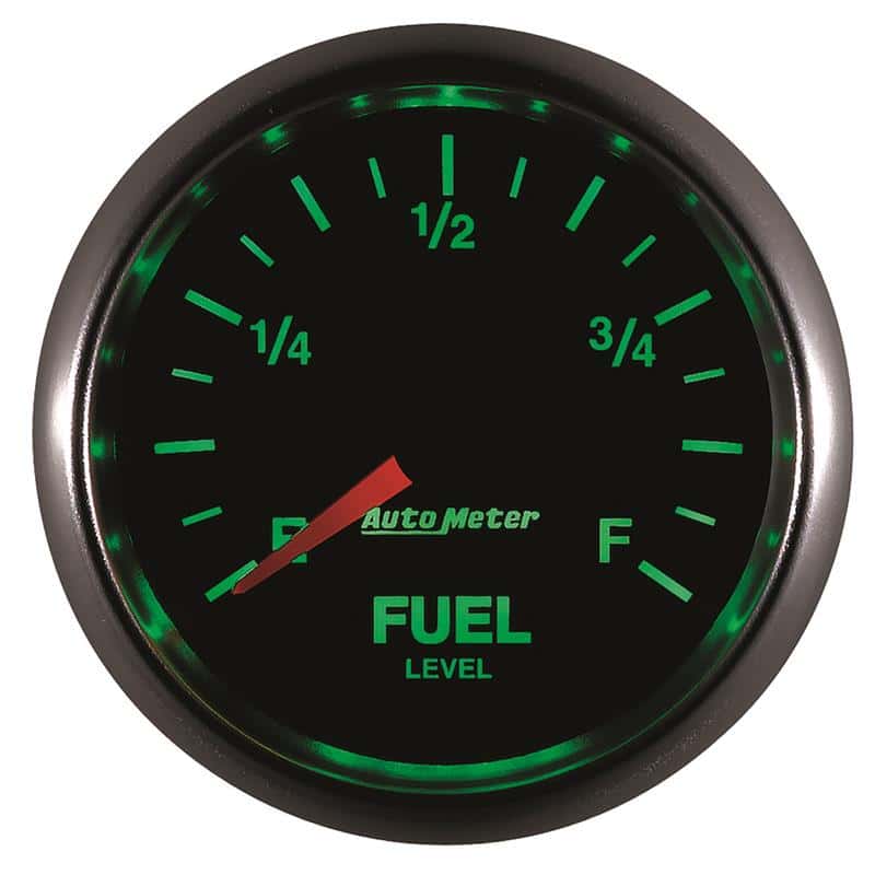 AutoMeter — Autometer GS 2 1/16in. 0-280 Ohms Fuel Level Gauge - Stepper Motor
2-1/16" FUEL LEVEL, - view 4