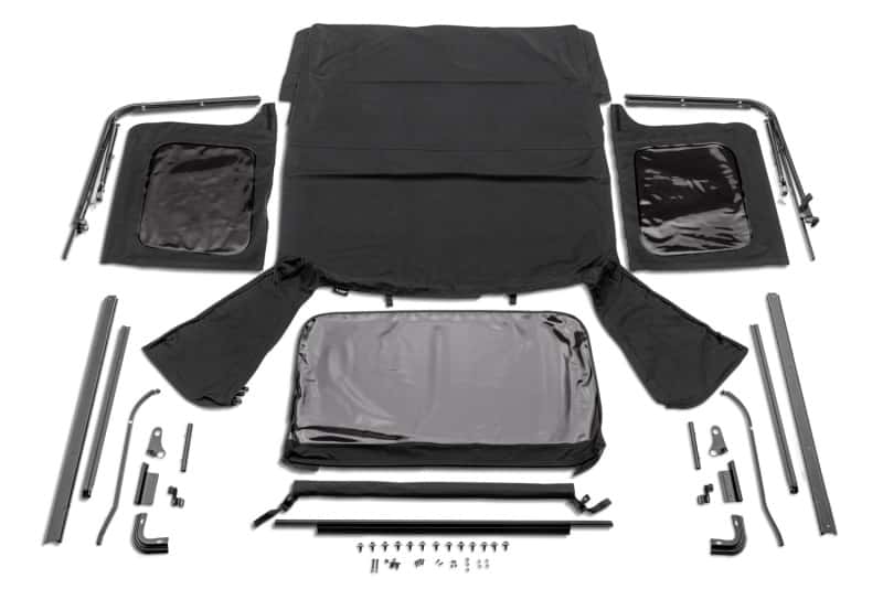 Rugged Ridge — Rugged Ridge Complete Soft Top w/Frame 76-95 Jeep Wrangler CJ/YJ
OFFROAD_TOPS
Top-Soft - view 5