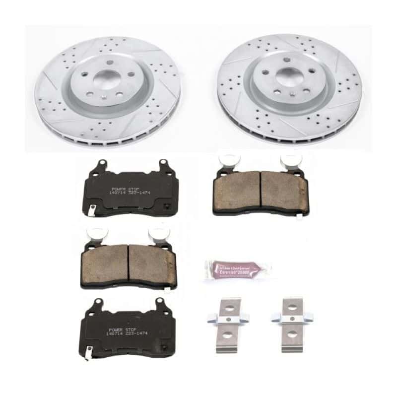 PowerStop — Power Stop 10-15 Chevrolet Camaro Front Z23 Evolution Sport Brake Kit - view 1