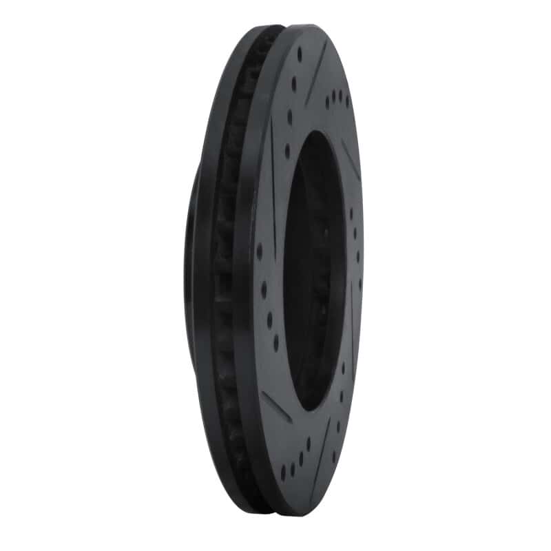 R1 Concepts — R1 92-01 Toyota Camry Front Right Drilled & Slotted Black Brake Rotor
R1 Brake Rotor Drill - view 4