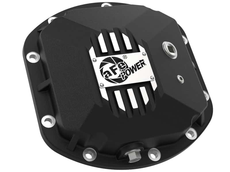 aFe — aFe Street Series Dana 30Front Differential Cover Black w/ Machined Fins 97-18 Jeep Wrangler
Differential Cover - view 3