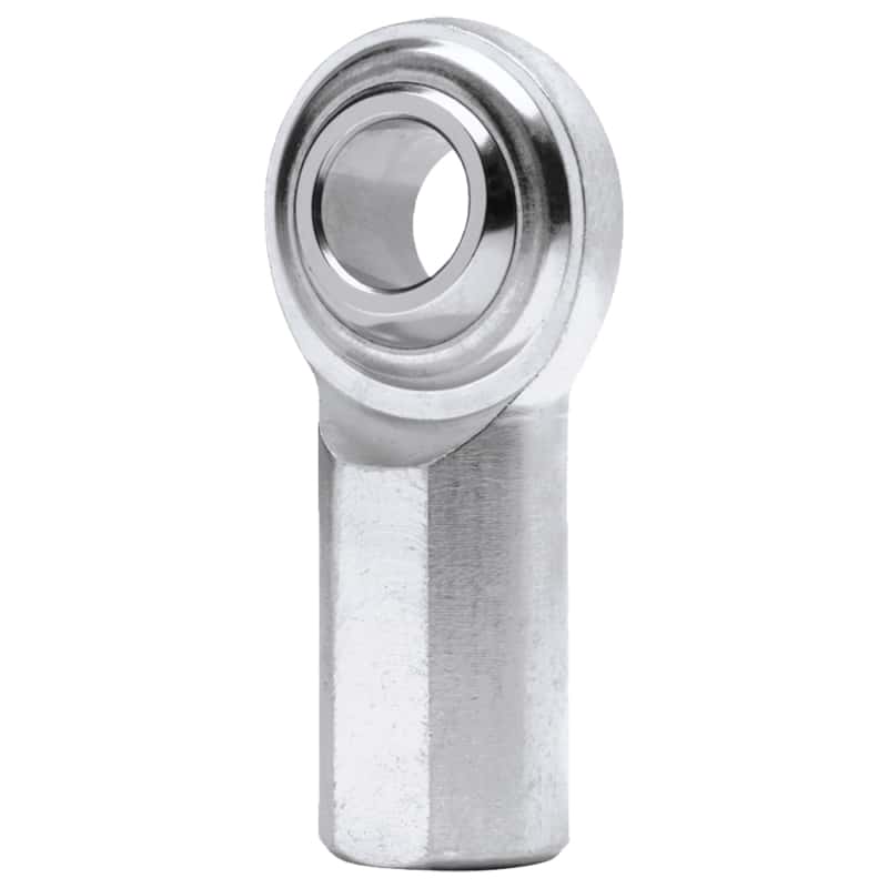 QA1 — QA1 G Series 2-Pc Rod End - Female/Left Hand - .75in Bore x 3/4-16 - Stainless Steel w/PTFE
G Series Rod End - view 1