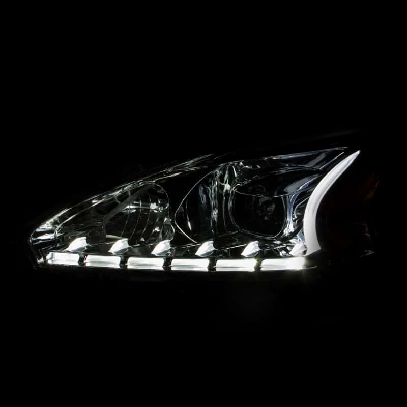 ANZO — ANZO 2013-2014 Nissan Altima Projector Headlights w/ Plank Style Design Chrome
Head Light Set
HdLtSet - view 4