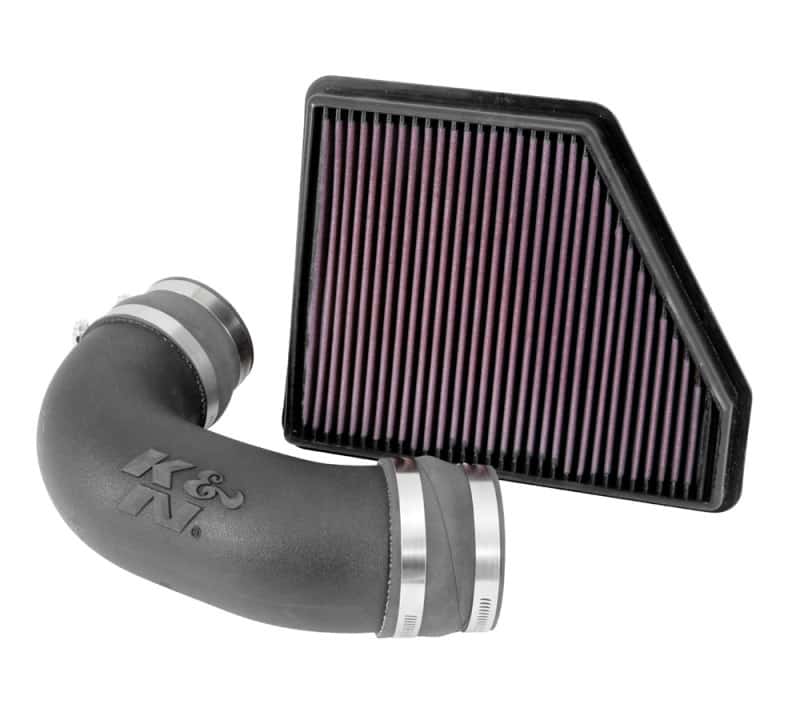K&N Engineering — K&N FIPK 10-14 Chevy Camaro V6 3.6L Performance Intake Kit
Performance Air Inta
Air Intake System - view 1