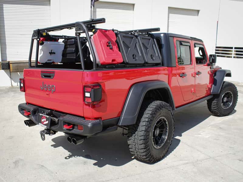 aFe — aFe Vulcan Series 3in-2-1/2in 304 SS Cat-Back 2020 Jeep Gladiator (JT) V6-3.6L w/ Black Tips
Cat-Back Exhaust - view 5