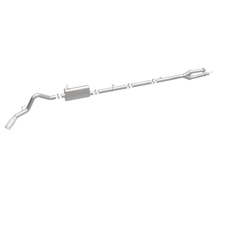 Magnaflow — MagnaFlow Sys C/B 11-15 Ford Super Duty F250 6.2L EC CC, SS 3.5in Single Rear Pass Side Ext 5in Tip
Cat-Back - view 7