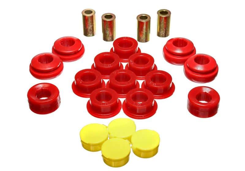 Energy Suspension — Energy Suspension 02-04 Acura RSX (includes Type S) Red Rear Control Arm Bushing Set
CntrlArmBshngKt - view 3
