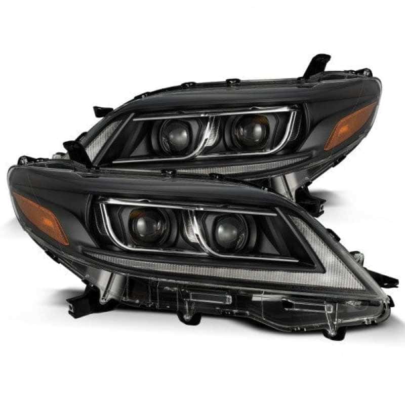 AlphaRex — AlphaRex 11-21 Toyota Sienna PRO-Series Proj Headlights Plank Style Black w/Seq Signal/DRL
Projector Headlights - view 7