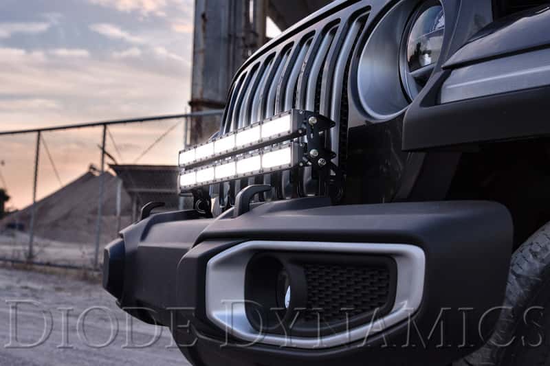 Diode Dynamics — Diode Dynamics 18-21 Jeep JL Wrangler/Gladiator SS30 Bumper Bracket Kit - view 5
