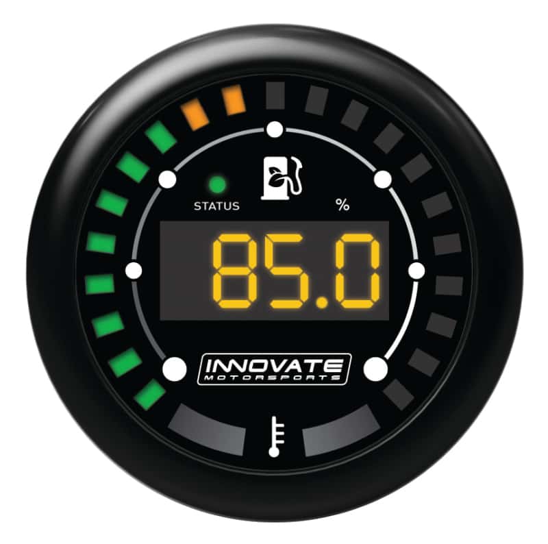 Innovate Motorsports — Innovate MTX-D Ethanol Content & Fuel Temp Complete Gauge Kit - Black Dial
MTX-D Ethanol/FuelT - view 2
