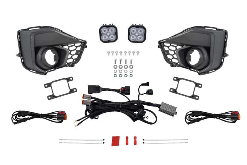 Diode Dynamics — Diode Dynamics 2030 Ford Mustang GT SS3 Add-On Fog Lamp Kit White Max - view 1