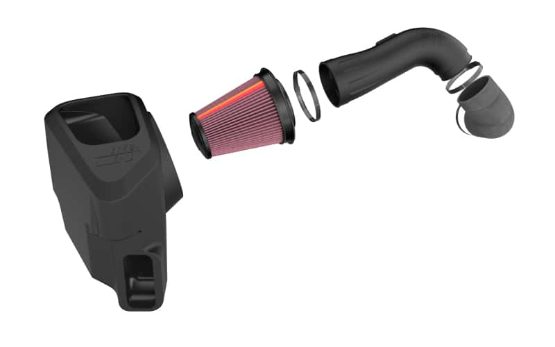 K&N Engineering — K&N 20-25 Chevrolet Silverado 2500/3500 HD V8 6.6L NextGen Cold Air Intake
NextGen Cold Air Int - view 6
