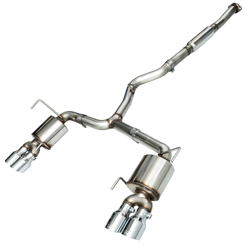 AWE Tuning — AWE Tuning 2015+ Subaru WRX VA Sedan Touring Edition Exhaust - Chrome Silver Tips (102mm)
Touring Exhaust - view 1