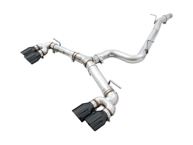 AWE Tuning — AWE Tuning 15-17 Volkswagen Golf R MK7 Track Edition Exhaust - Diamond Black Tips (102mm)
Track Exhaust - view 1