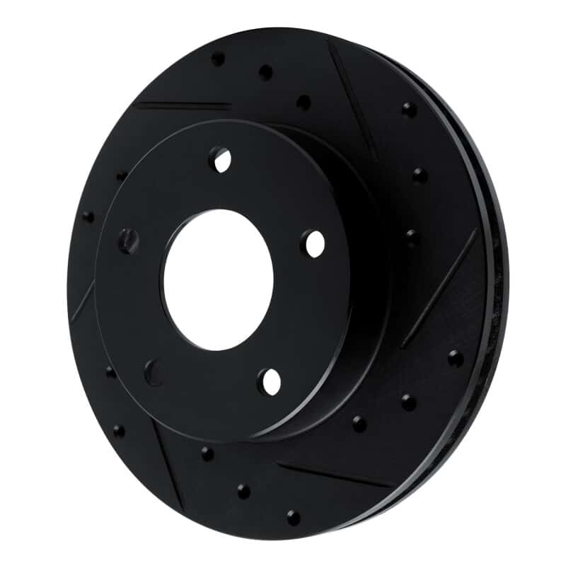 R1 Concepts — R1 82-88 Chevrolet Camaro Rear Right Drilled & Slotted Black Brake Rotor
R1 Brake Rotor Drill - view 2