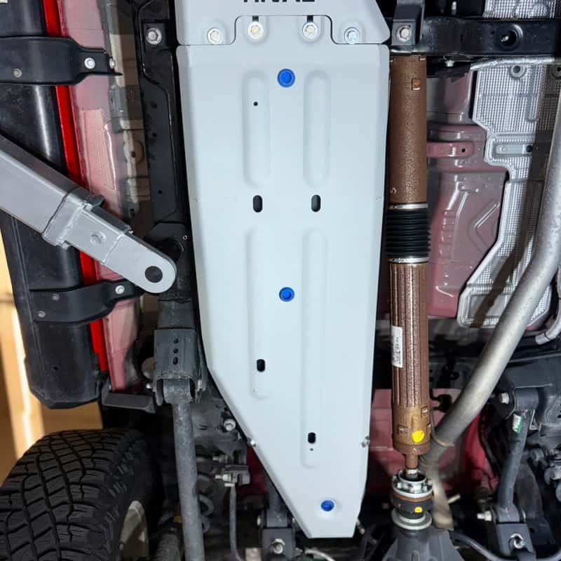 Rival 4x4 — Rival 2024-2026 Ford Ranger Aluminum Transfer Case Skid Plate - view 4