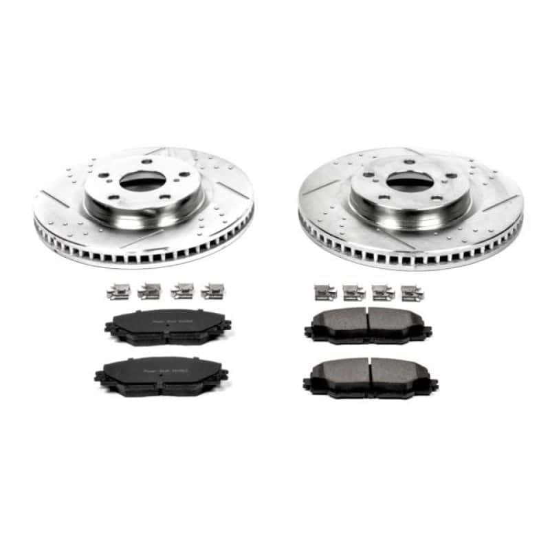 PowerStop — Power Stop 09-10 Pontiac Vibe Front Z23 Evolution Sport Brake Kit - view 1
