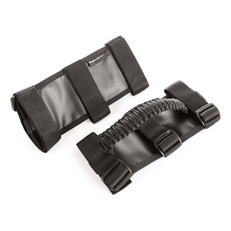 Rugged Ridge — Rugged Ridge Paracord Grab Handles Black/Black Pair
Interior Grab Bar
OFFROAD_INTERIOR - view 2