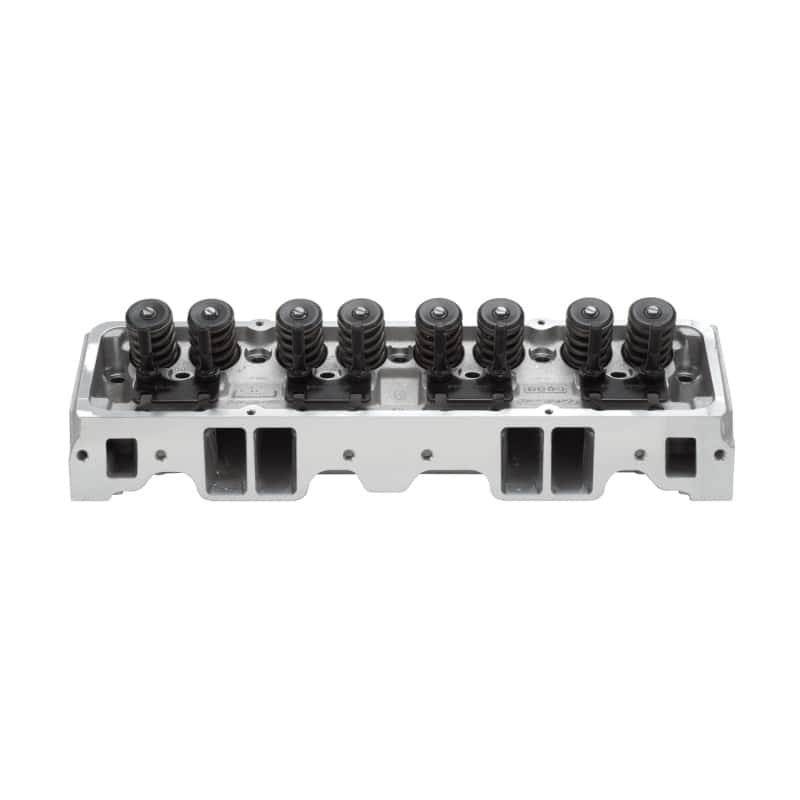 Edelbrock — Edelbrock Single Perf RPM SBC 64cc Angle Head Comp
CYLINDER HEADS - view 1