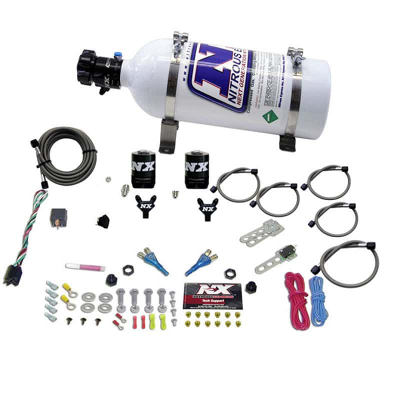 Nitrous Express — Nitrous Express BMW EFI All Dual Nozzle Nitrous Kit (50-300 HP) w/5lb Bottle
Injection System Kit
N2OSys - view 2