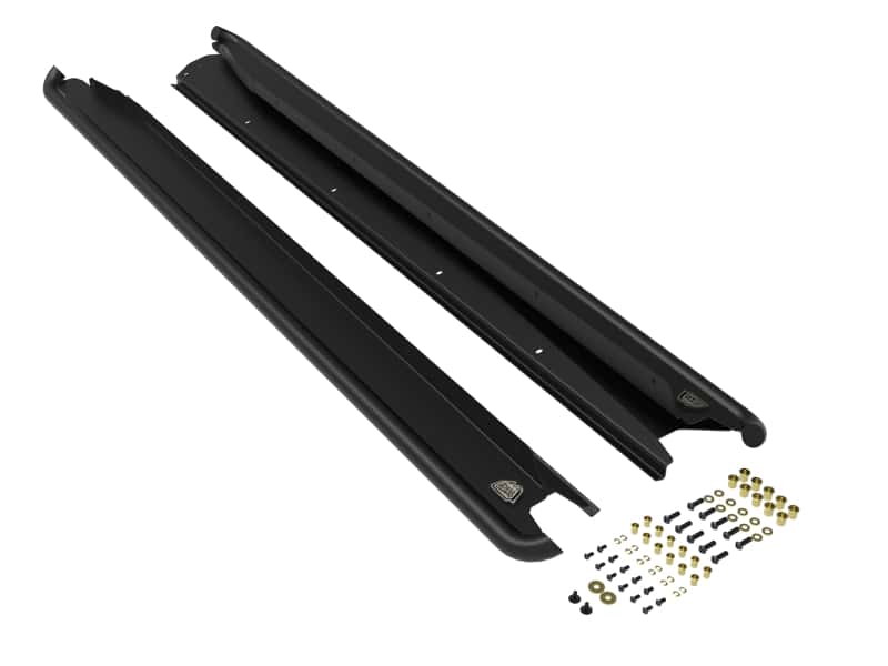 aFe — aFe POWER 20-23 Subaru Outback H4 2.4L (t) / H4 2.5L Terra Guard Trail Slider Steps - Black
Off-Road Slider - view 1