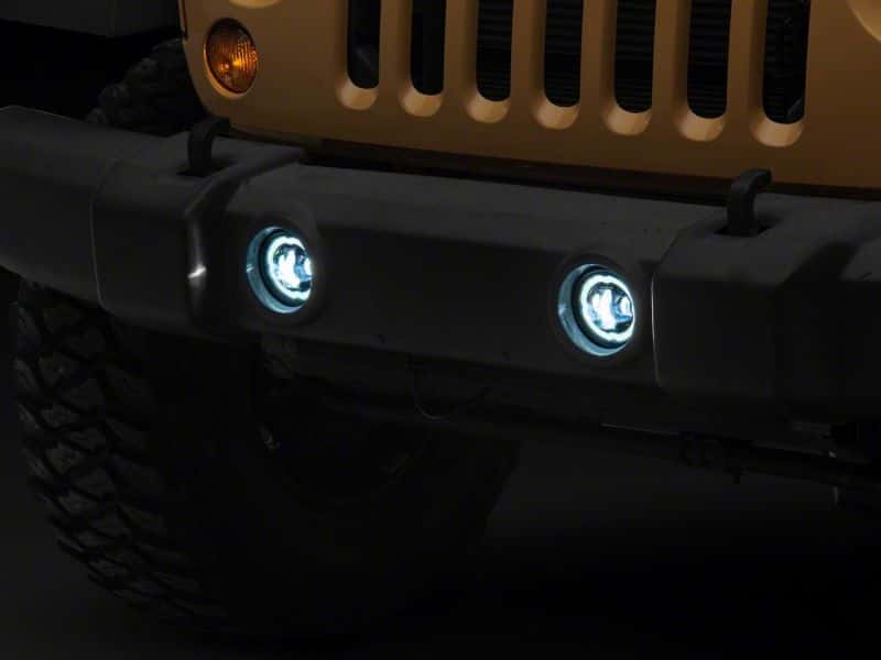 Raxiom — Raxiom 18-23 Jeep Wrangler JL Axial Series Angel Eye LED Fog Lights
Lights - view 10