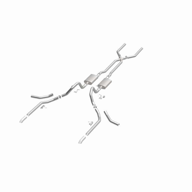Magnaflow — MagnaFlow 65-68 Chevy Impala All V8 Multiple Exit Options Crossmember-Back Perf Exhaust
Crossmember-Back
Cat-Back - view 46