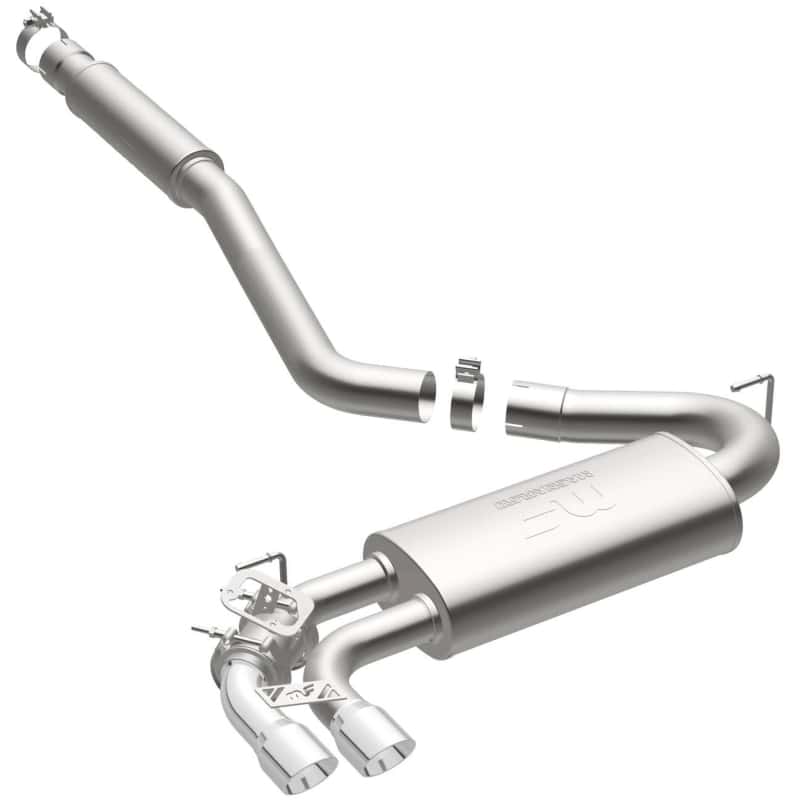 Magnaflow — MagnaFlow CB SS 2.5/3in Dual Straight DS Rear Ext 3in Tip 12-15 BMW 328i /428i 2.0L Coupe Sedan
Cat-Back - view 27