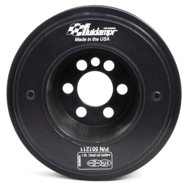 Fluidampr — Fluidampr VW 06-08 2L FSI Motor (6 bolt hole mounting) Steel Internally Balanced Damper
Harmonic Balancer - view 1