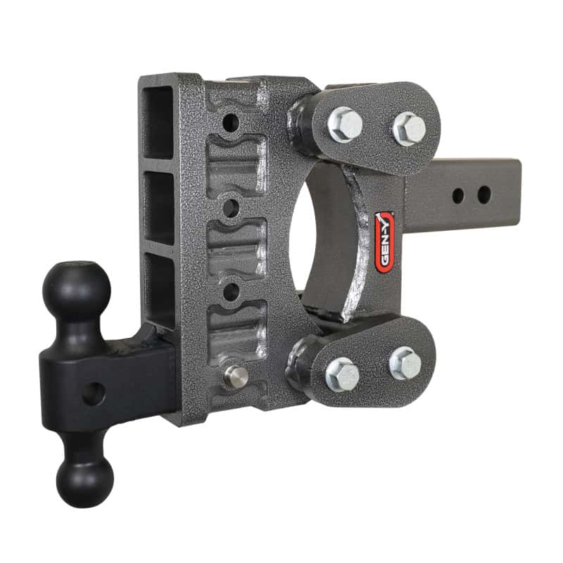 GEN-Y Hitch — Gen-Y The Boss Torsion-Flex 3in Shank 6in Drop 2.4K TW 21K Hitch w/GH-061 Dual-Ball
Drop Hitch - view 2