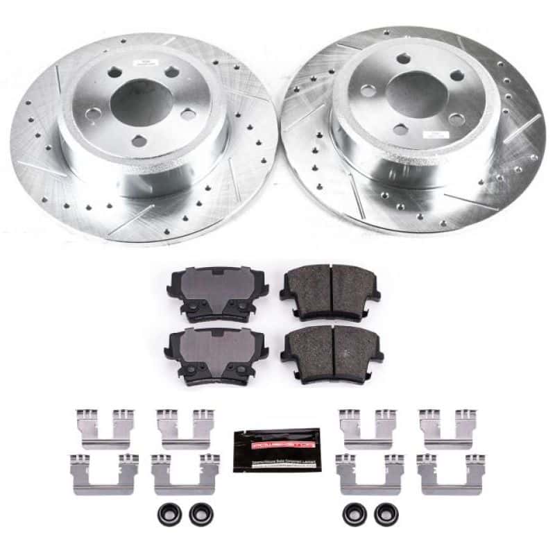 PowerStop — Power Stop 05-19 Chrysler 300 Rear Z23 Evolution Sport Brake Kit - view 1