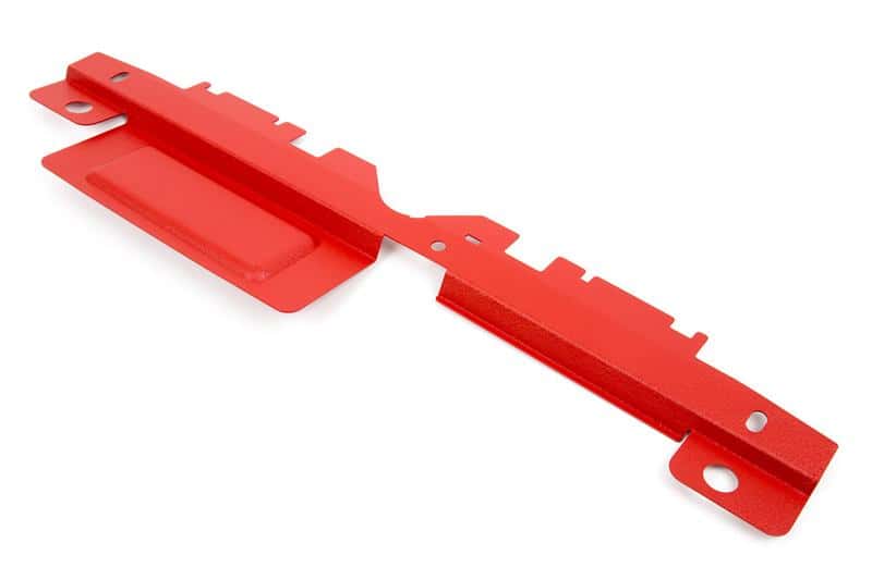 GrimmSpeed — GrimmSpeed 05-09 Subaru Legacy/Outback Radiator Shroud w/Tool Tray - Textured Red - view 2
