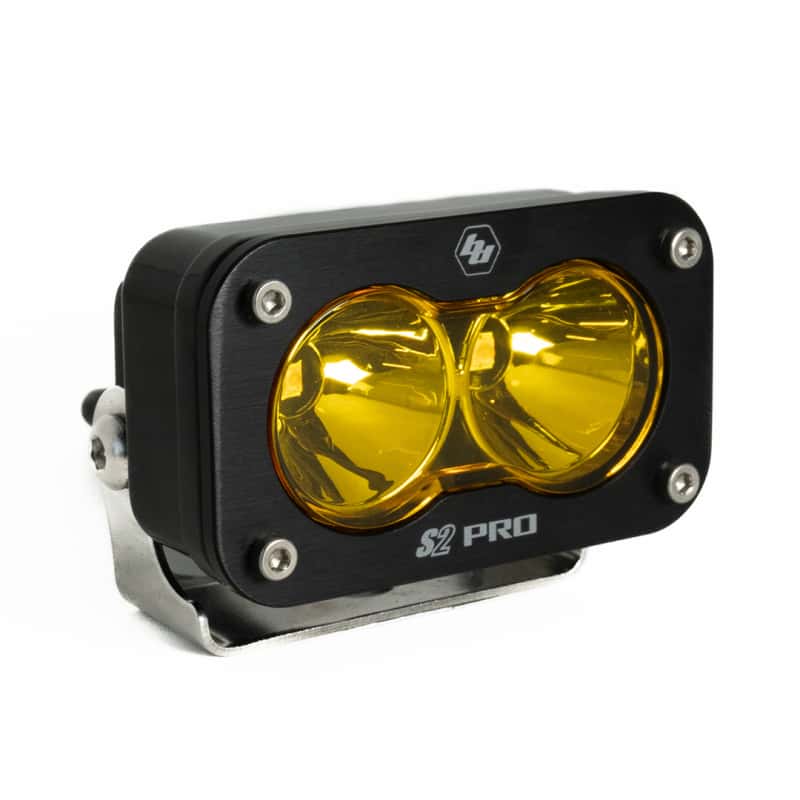 Baja Designs — Baja Designs S2 Pro Spot Pattern LED Light - Amber - view 1