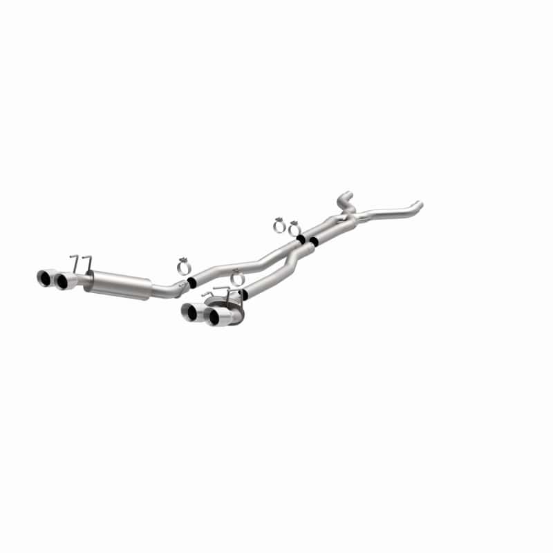 Magnaflow — MagnaFlow 13 Chevy Camaro V8 6.2L S/C Quad Split Rear Exit Cat Back Perf Exhaust
Cat-Back - view 22