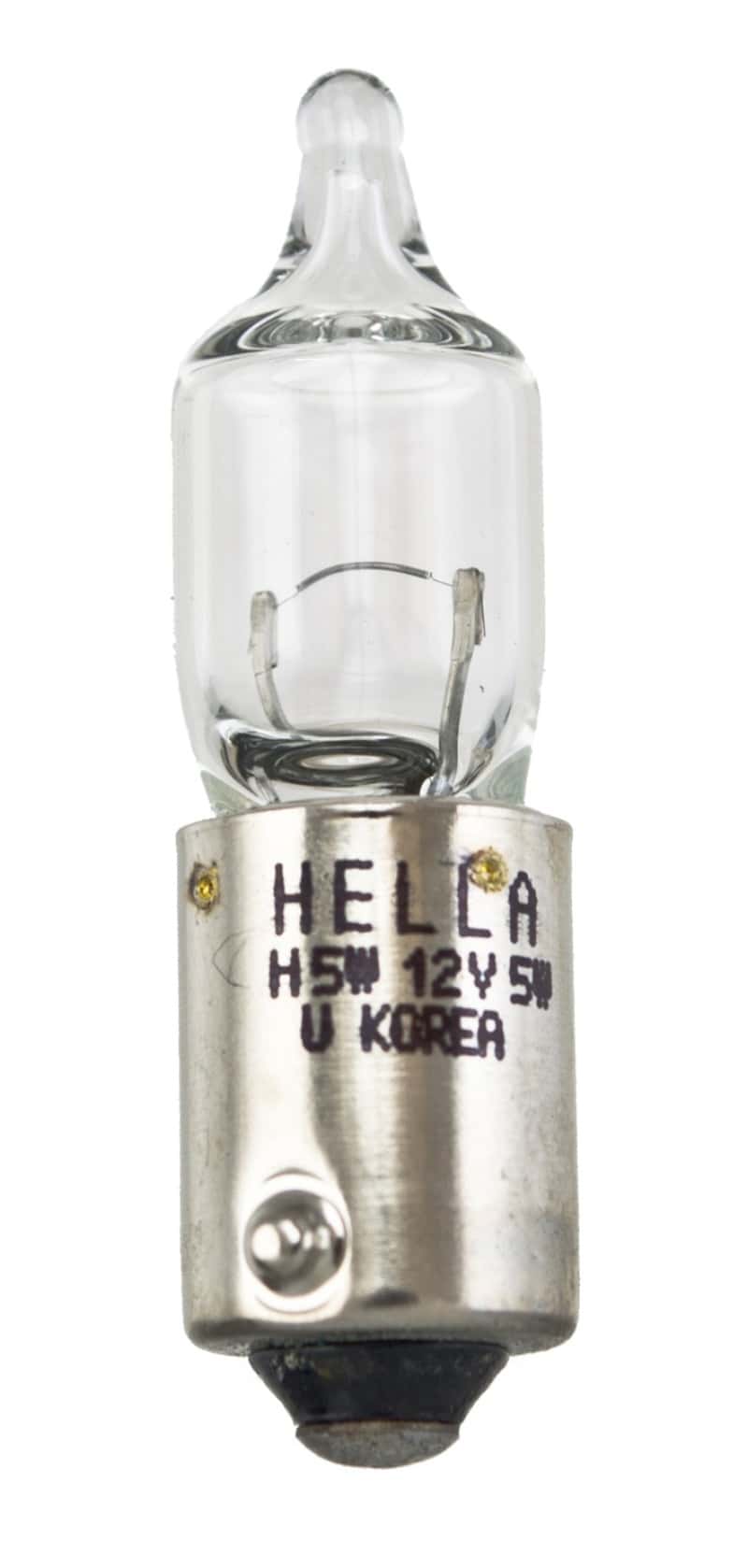 Hella — Hella Bulb H5W 12V 5W Ba9S T275
H5W Halogen Bulb - view 2