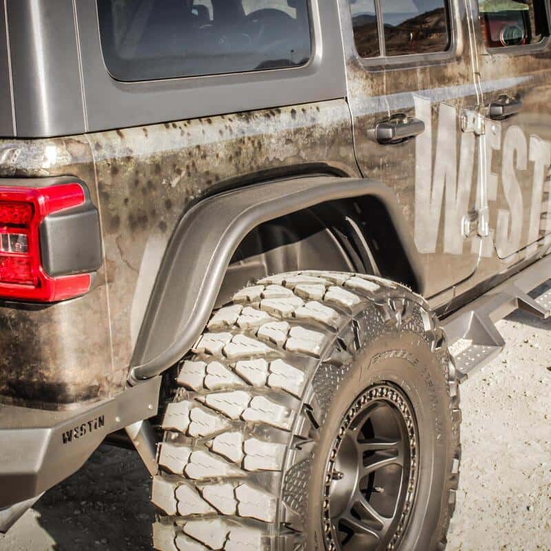 Westin — Westin/Snyper 18-20 Jeep Wrangler Tube Fenders - Rear - Textured Black
Fender - view 5
