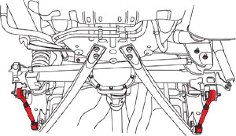 SPC Performance — SPC Performance 05-10 Ford Mustang (V6/V8) Rear Adjustable Trailing Arms
TRAILING ARMS PR
ADJ ARM PR - view 4
