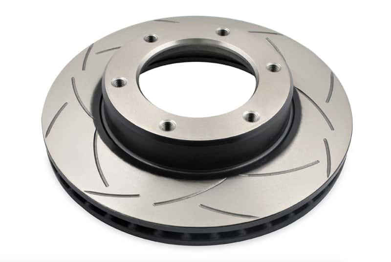 DBA — DBA 90-92 Toyota Land Cruiser Front Street Series Slotted Brake Rotor
T2 Street Series
Brake Rotor - view 1
