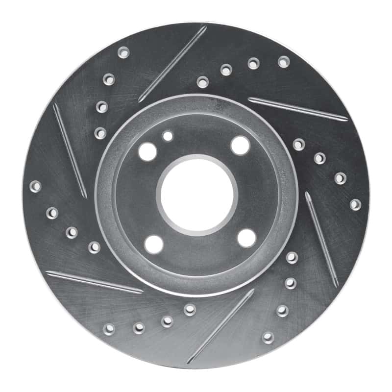 R1 Concepts — R1 94-02 Mazda Miata Front Right Drilled & Slotted Silver Brake Rotor
R1 Brake Rotor Drill - view 5