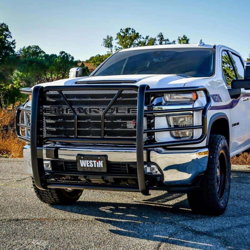 Westin — Westin 2020 Chevrolet Silverado 2500/3500 HDX Grille Guard - Black
Grille Guard - view 5